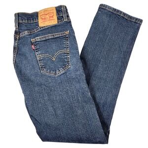 Levi Strauss & Co 505 Mens Jeans W34 L34 Medium Wash Bootcut Denim Pants